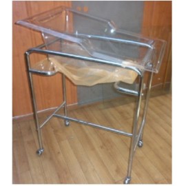 Bacinete para cuna de acrílico transparente-PuntoMedico- EUR-BC510