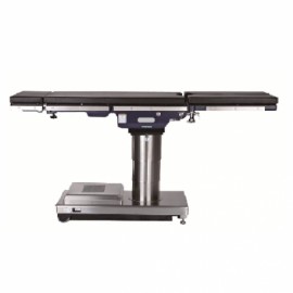 Mesa quirurgica universal electrohidráulica radiotransparente 2200SBR estándar con accesorios-PuntoMedico- BAM-2200-SBR