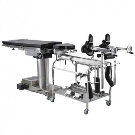 Mesa quirurgica universal electrohidráulica con tractor ortopédico 2200SBRT estándar-PuntoMedico- BAM-2200SBRT