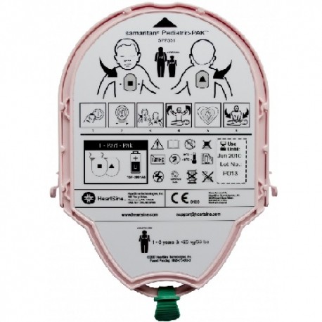 Electrodo HeartSine samaritan Pediátrico-Pak-PuntoMedico- HES-PAD-PAK-02