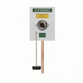 Toma de pared visible aramed oxígeno (enchufe rápido)-PuntoMedico- ARD-902236