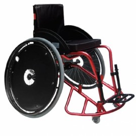 Silla de ruedas deportiva 775 con asiento de 14"-PuntoMedico- SCR-SRD775MS