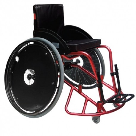 Silla de ruedas deportiva 775 con asiento de 14"-PuntoMedico- SCR-SRD775MS