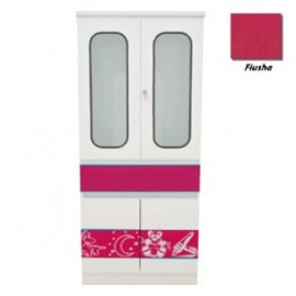 Vitrina doble Mod. Michel con cenefa-PuntoMedico- CIS-8030