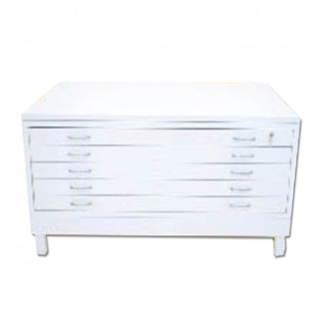 Planero horizontal gabinete (unidad de cinco cajones sola)-PuntoMedico- CIS-6620