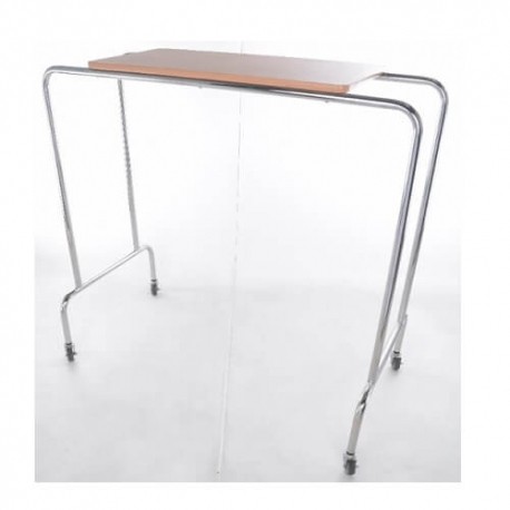 Mesa puente tubular cromado-PuntoMedico- CIS-5810