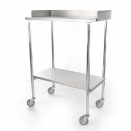 Mesa pasteur tubular cromada-PuntoMedico- CIS-MSPSCR