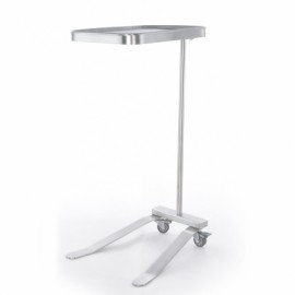 Mesa de mayo en acero inoxidable sin charola-PuntoMedico- CIS-5220