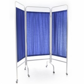 Biombo de 3 hojas esmaltado-PuntoMedico- CIS-BM3