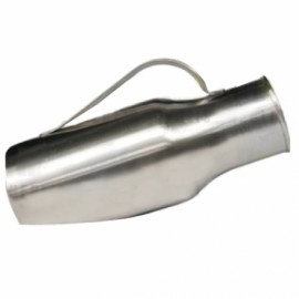 Orinal para varones semihorizontal de acero inoxidable-PuntoMedico- HEL-HM330