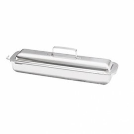 Charola para catéter instrumental con tapa 440 x 115 x 50 mm, paquete con 2 piezas-PuntoMedico- MAG-0168