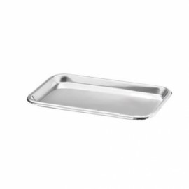 Charola rectangular plana 390 x 275 x 19 mm, paquete con 2 piezas-PuntoMedico- MAG-0559