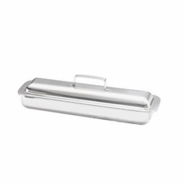Charola para catéter instrumental con tapa 320 x 95 x 50 mm, paquete con 2 piezas-PuntoMedico- MAG-0159