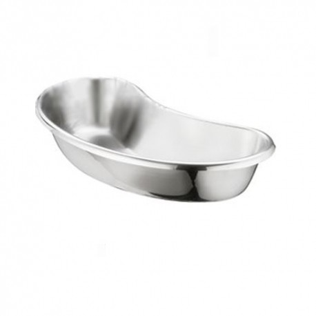 Riñón de acero inoxidable 20.8 x 9.6 x 4 cm, paquete con 5 piezas-PuntoMedico- MAG-0264