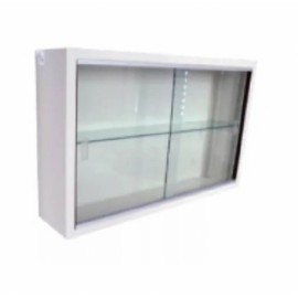 Vitrina de 90 cm contra muro-PuntoMedico- HEL-HM314