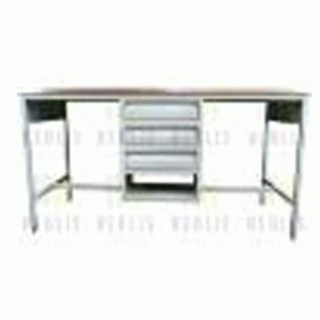 Mesa alta de 90 x 180 x 70 cm con cajonera central-PuntoMedico- HEL-HM272