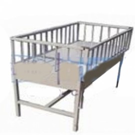 Mesa para rehidratación cubierta de lamina de acero 120 x 60 x 102 cm. 513.621.0134-PuntoMedico- HEL-HM140