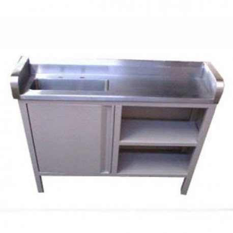 Gabinete para toma de muestras con fregadero izquierdo 515.451.0191-PuntoMedico- HEL-HM269