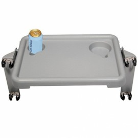 Bandeja para andadera con 2 portavasos.-PuntoMedico- DRI-10125