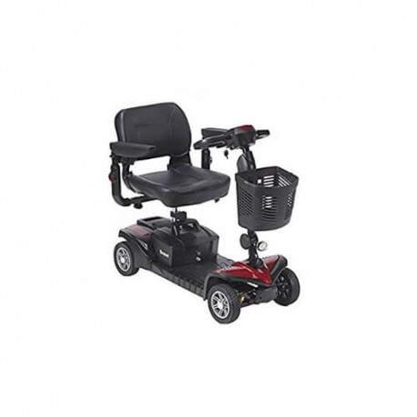 Scooter scout DST rojo - azul 4 ruedas-PuntoMedico- DRI-SCSCOUTDST4DR