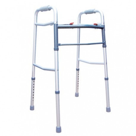 Andadera de doble botón sin ruedas-PuntoMedico- DRI-ANDAJ1050