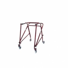 Andadera posterior ligera Nimbo grande, color rojo-PuntoMedico- DRI-ANKA4200RDR