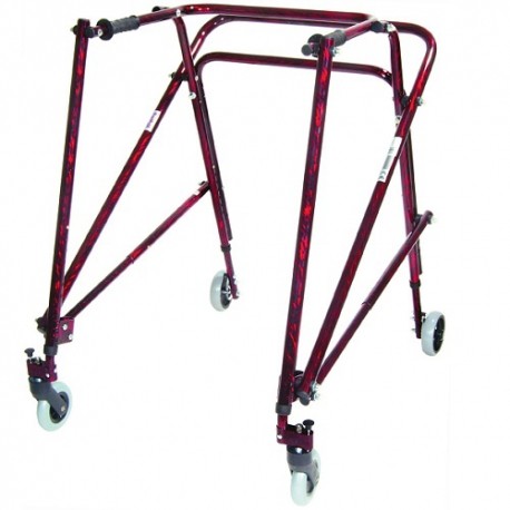 Andadera posterior ligera Nimbo extra grande color roja-PuntoMedico- DRI-KA-5200N