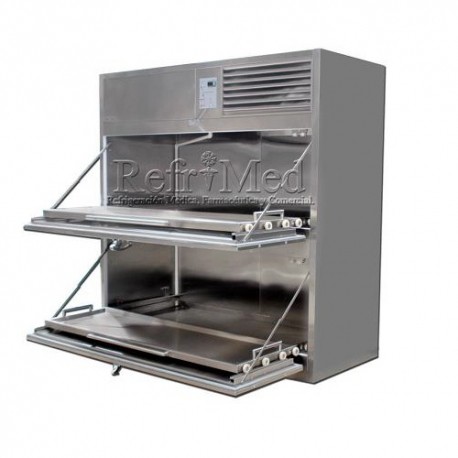 Refrigerador para cadáveres de 2 gavetas-PuntoMedico- REF-GCAF-2