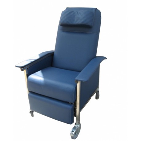Sillón reclinable básico mecánico, con tres posiciones-PuntoMedico- NIX-MEC-3