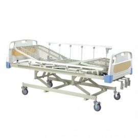 Cama para hospital manual 3 manivelas 3 posiciones-PuntoMedico- HER-C3031