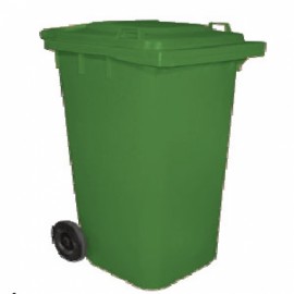 Contenedor para residuos biologicos Infecciosos de 240 Lts. Verde-PuntoMedico- A1C-VIC-240-HDV