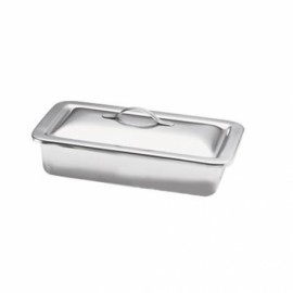 Charola para catéter instrumental con tapa 230 x 130 x 50 mm-PuntoMedico- MAG-0156