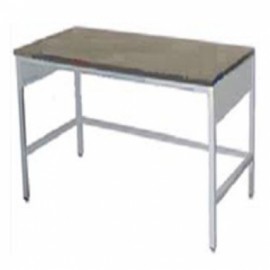 Mesa baja de 150 cm con cubierta de madera-PuntoMedico- HEL-HM292
