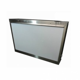 Negatoscopio de 8 secciones de acero inoxidable-PuntoMedico- HEL-HM229