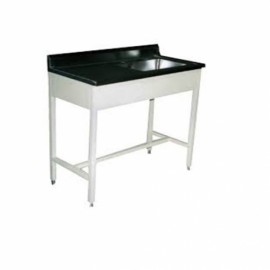 Lavabo pasteur izquierdo de 90 cm.-PuntoMedico- HEL-HM128