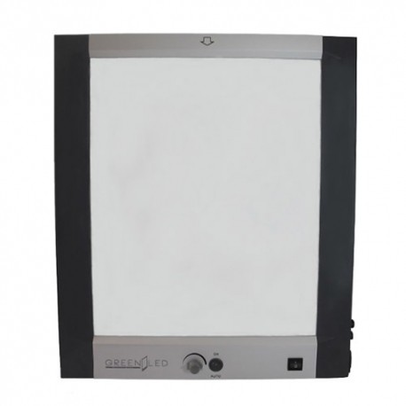 Negatoscopio plano 1 placa led 6300 lux-PuntoMedico- GLD-TB1H1