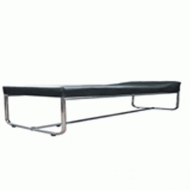 Divan chaisse longue, con bastidor de madera-PuntoMedico- HEL-HMLE-16