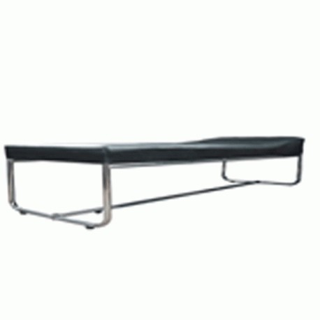 Divan chaisse longue, con bastidor de madera-PuntoMedico- HEL-HMLE-16