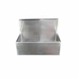 Lavabo doble para cirujano con valvula de sensor acero inoxidable-PuntoMedico- HEL-HM120