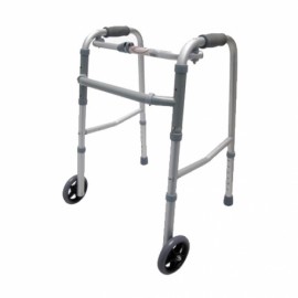 Andadera plegable infantil con ruedas-PuntoMedico- SPE-SPA7702
