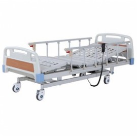 Cama para hospital eléctrica de 5 posiciones con ruedas-PuntoMedico- BAM-CE5