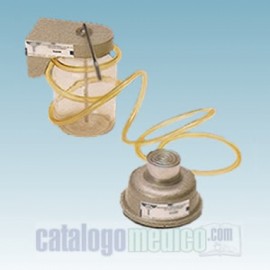Jabonera de pared con 1 recipiente-PuntoMedico- BAM-240