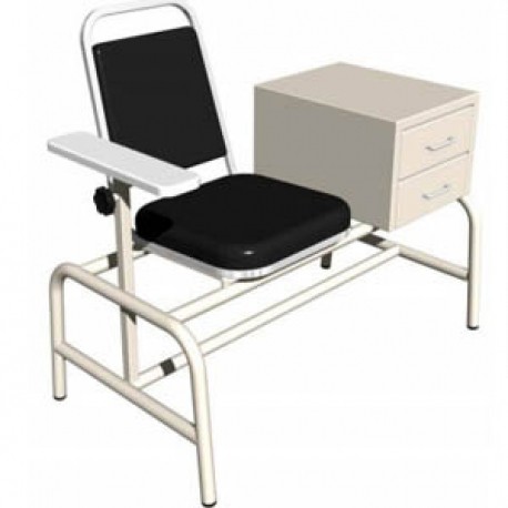 Mesa con silla para toma de muestras-PuntoMedico- ESG-MES901