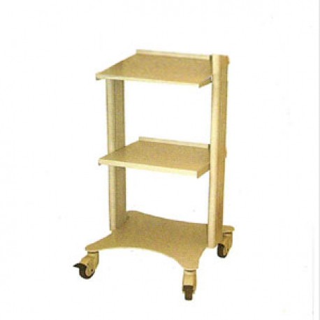 Carro con 3 repisas para equipos de electrocirugia-PuntoMedico- LED-TR003