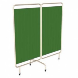 Biombo de 2 hoja esmaltado-PuntoMedico- ESG-BIO123