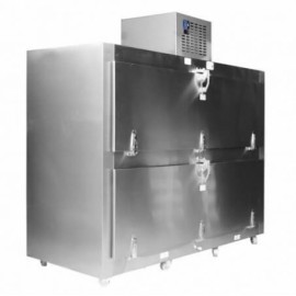 Refrigerador para cadáveres de 2 cuerpos con salida horizontal o tipo horno.-PuntoMedico- VIC-VPC650MH2P
