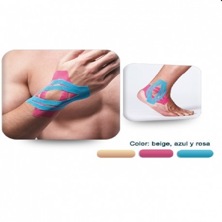 Maxtaping A + plus 14 cm, paquete con 4 piezas-PuntoMedico- OPO-8095-S