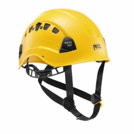 Casco Vertex Vent, ventilado y confortable para los trabajos en altura y el rescate color amarillo-PuntoMedico- PET-A10VYA