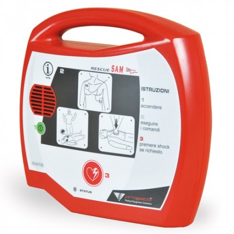 Desfibrilador Rescue Live AED (Sam)-PuntoMedico- PRG-RAED