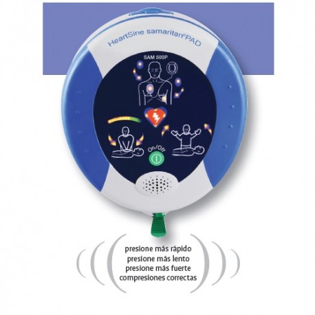 Desfibrilador automático externo Samaritan-PuntoMedico- HES-500P